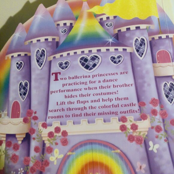 Children's Board book My Rainbow Castle flap book - Picture 13 of 16